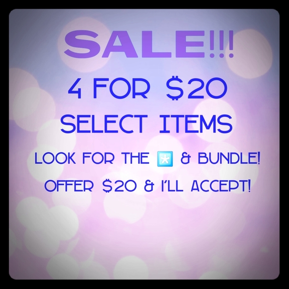 *️⃣ 4/$20 SALE!!! - Picture 1 of 1